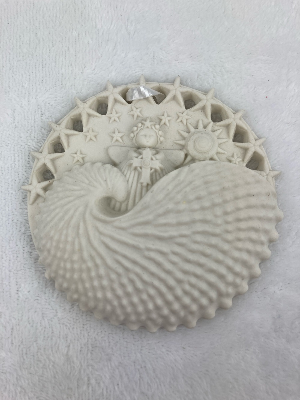 Margaret Furlong "Heaven and Earth" 20th Anniversary Porcelain Roundel Ornament